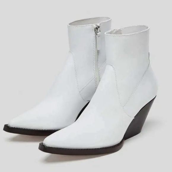 ZARA Collection Cowboy Runway Style Blogger Fav Boots - Picture 2 of 16
